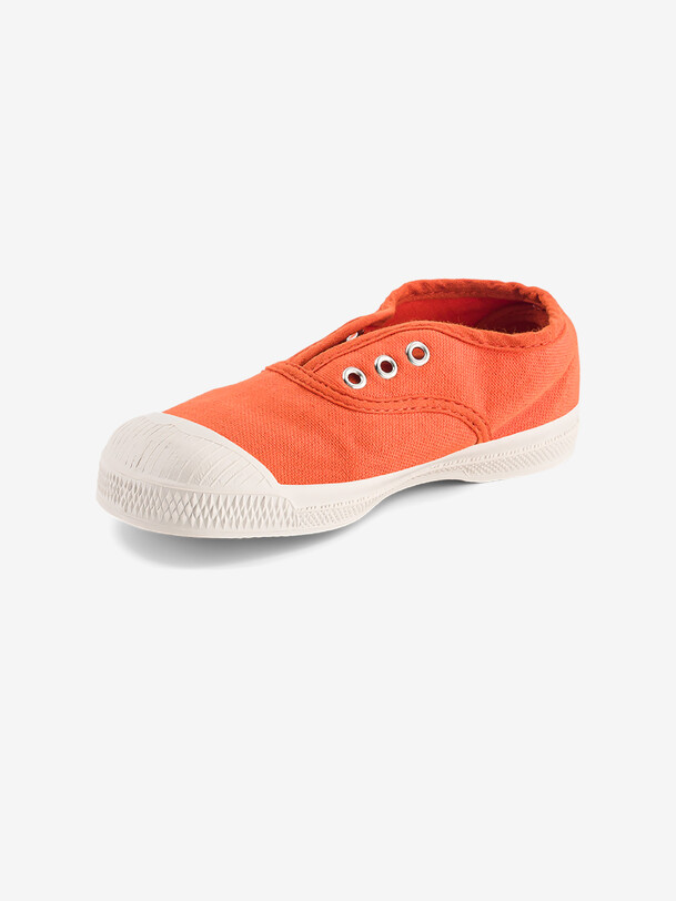TENNIS ELLY ENFANT  Abricot , Tennis & Chaussures Bensimon