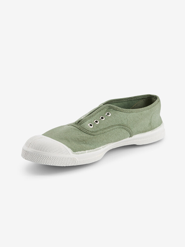 TENNIS ELLY FEMME  Sauge , Tennis & Chaussures Bensimon