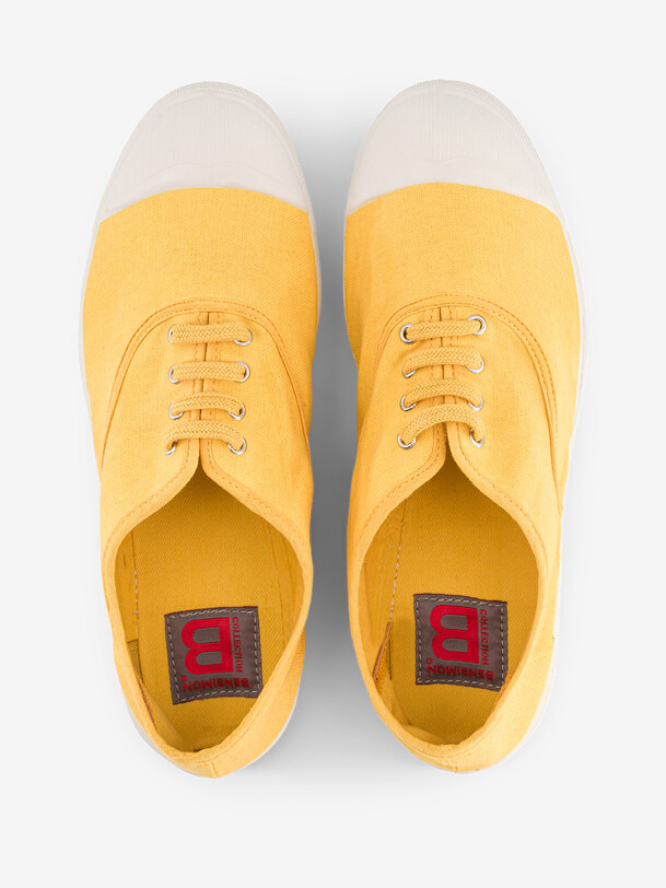 TENNIS LACET FEMME  Bouton d or , Tennis & Chaussures Bensimon