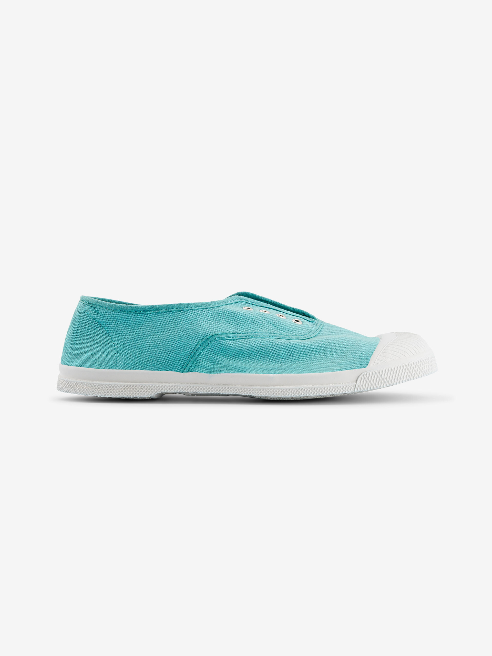 TENNIS ELLY FEMME  Turquoise , Tennis & Chaussures Bensimon