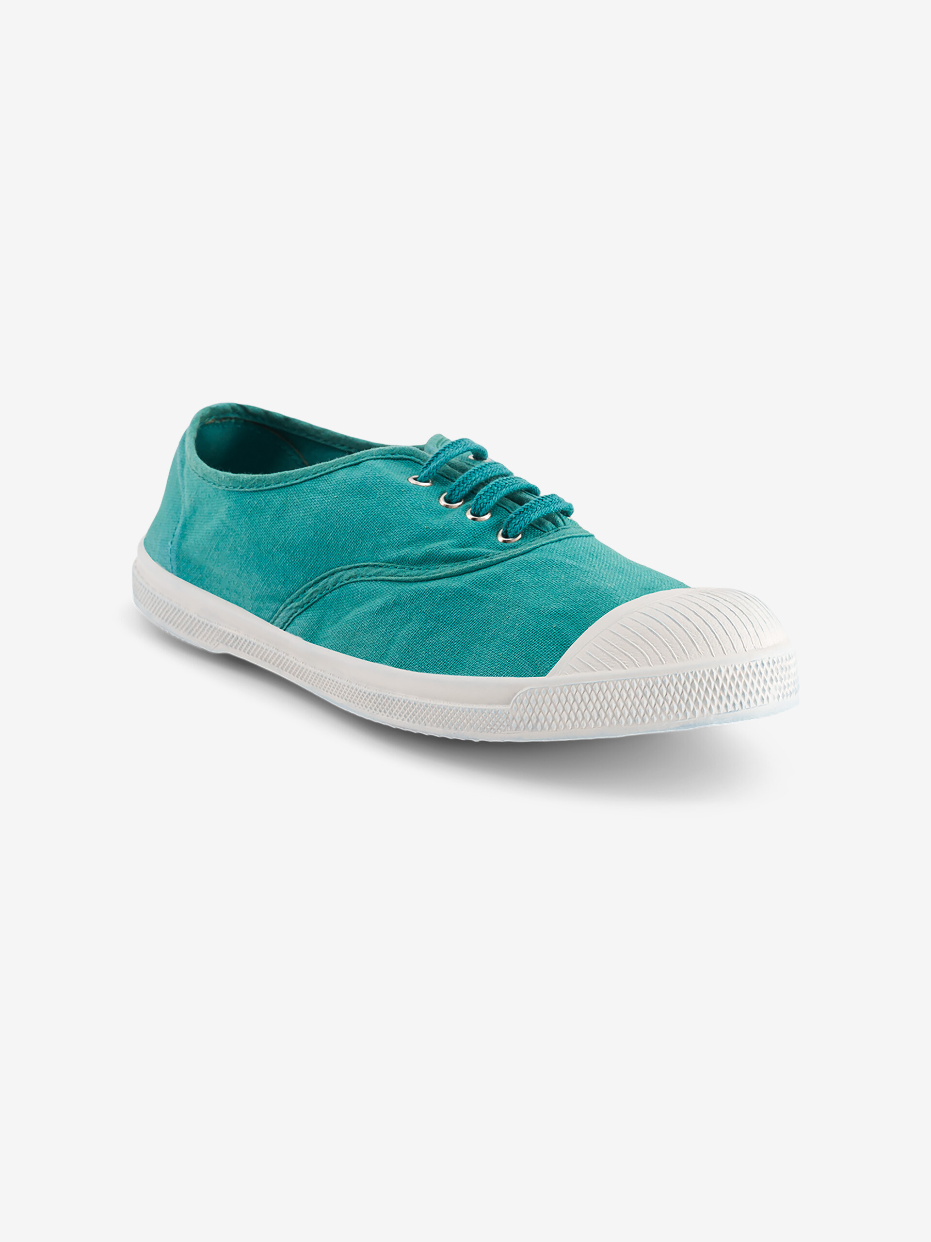 TENNIS LACET FEMME  Turquoise , Tennis & Chaussures Bensimon