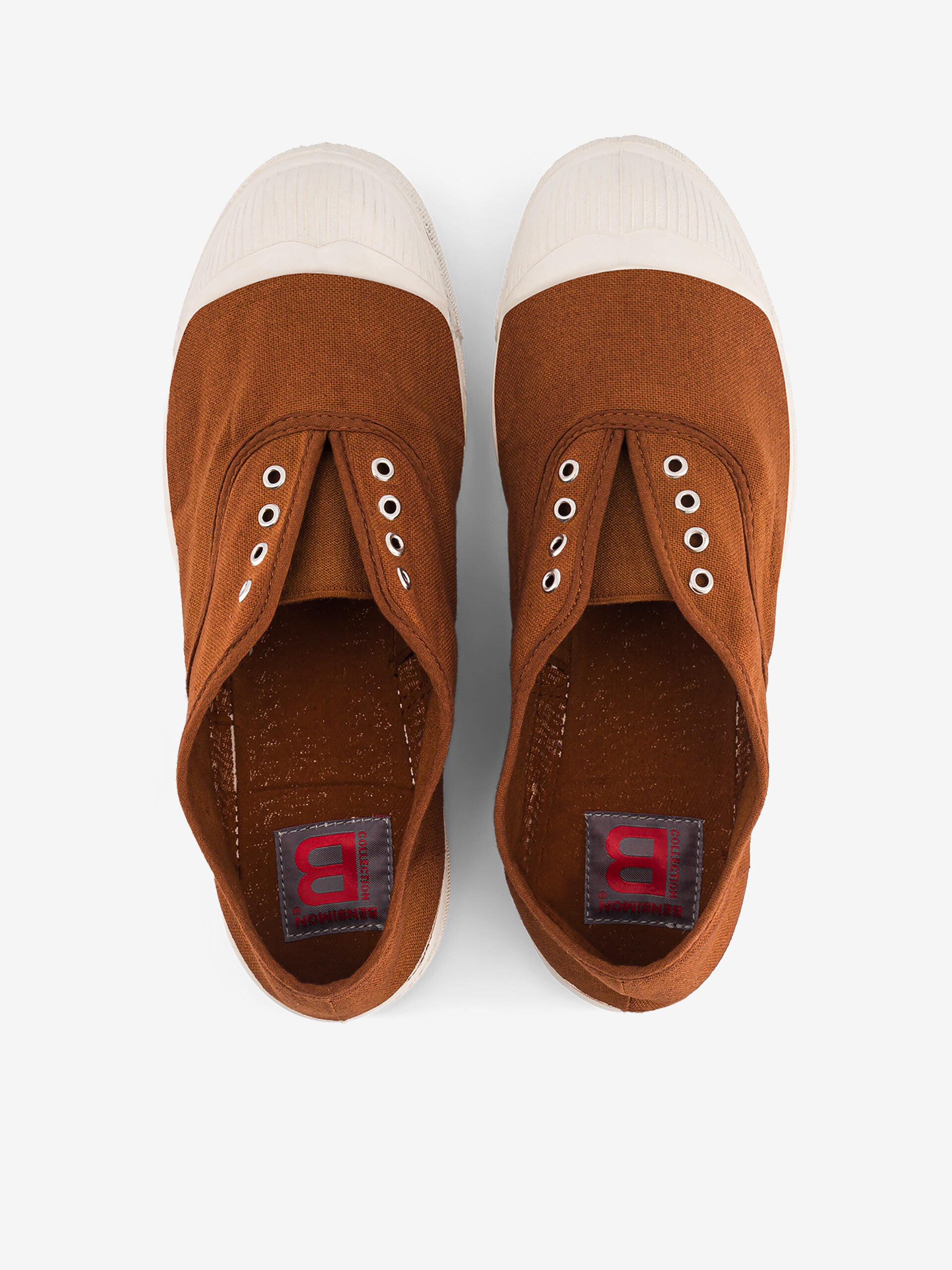 TENNIS LACET FEMME  Cuivre , Tennis & Chaussures Bensimon