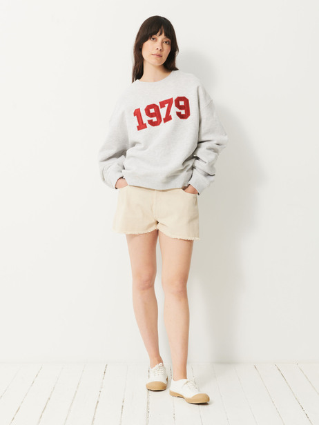SWEAT NAPLES BENSIMON EDITION  Gris chine , Pr&ecirc;t-&agrave;-porter Bensimon