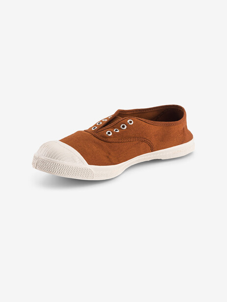 TENNIS LACET FEMME  Cuivre , Tennis & Chaussures Bensimon