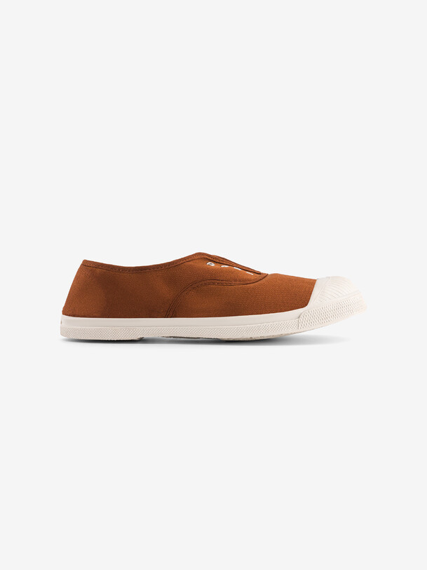 TENNIS LACET FEMME  Cuivre , Tennis & Chaussures Bensimon