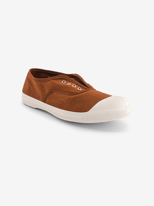 TENNIS LACET FEMME  Cuivre , Tennis & Chaussures Bensimon