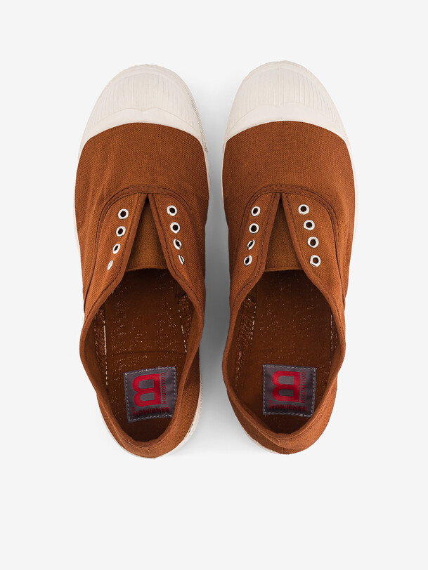 TENNIS LACET FEMME  Cuivre , Tennis & Chaussures Bensimon