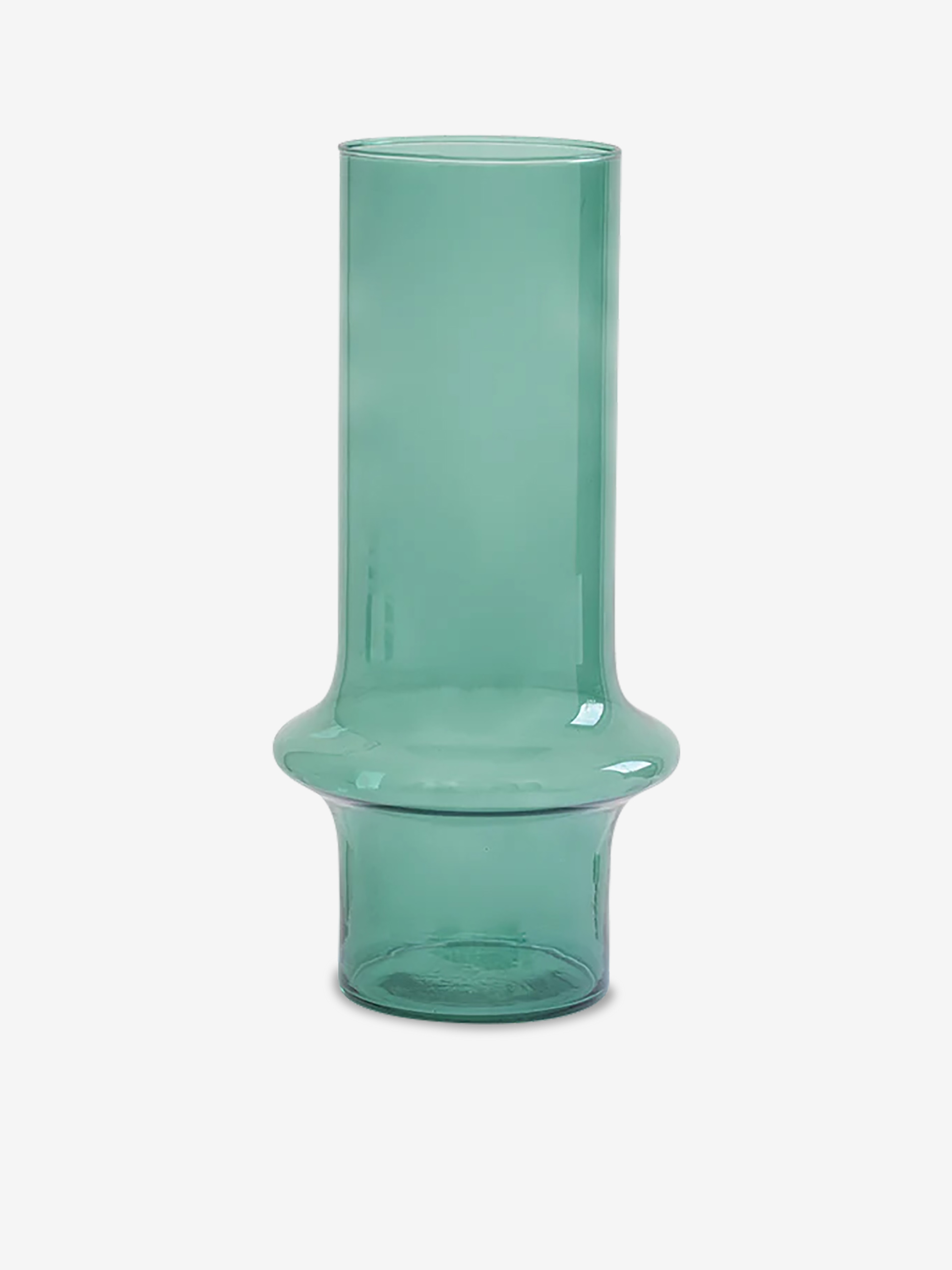 VASE VERRE RECYCLE BLEU - Urban Nature Culture Bleu , Maison Bensimon