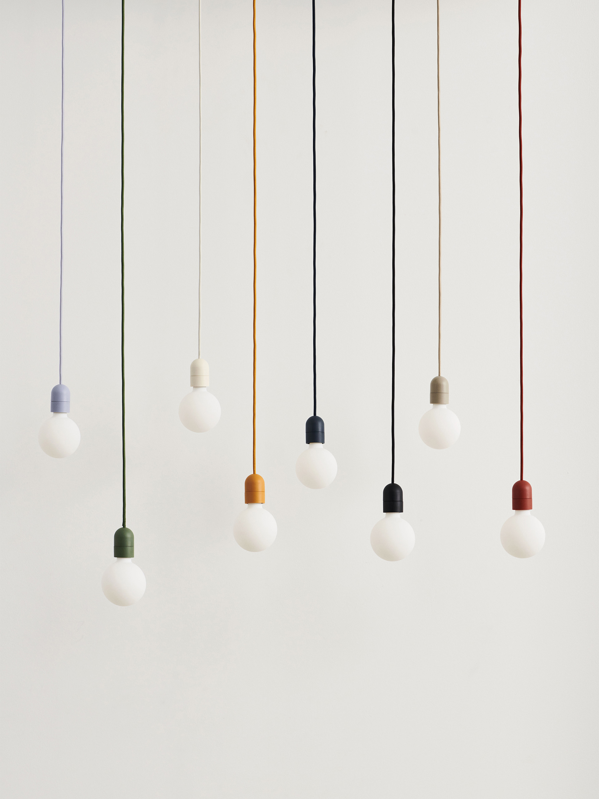 SUSPENSION C&Acirc;BLE PAPER SHADE ROUGE - Hay  Rouge , Maison Bensimon