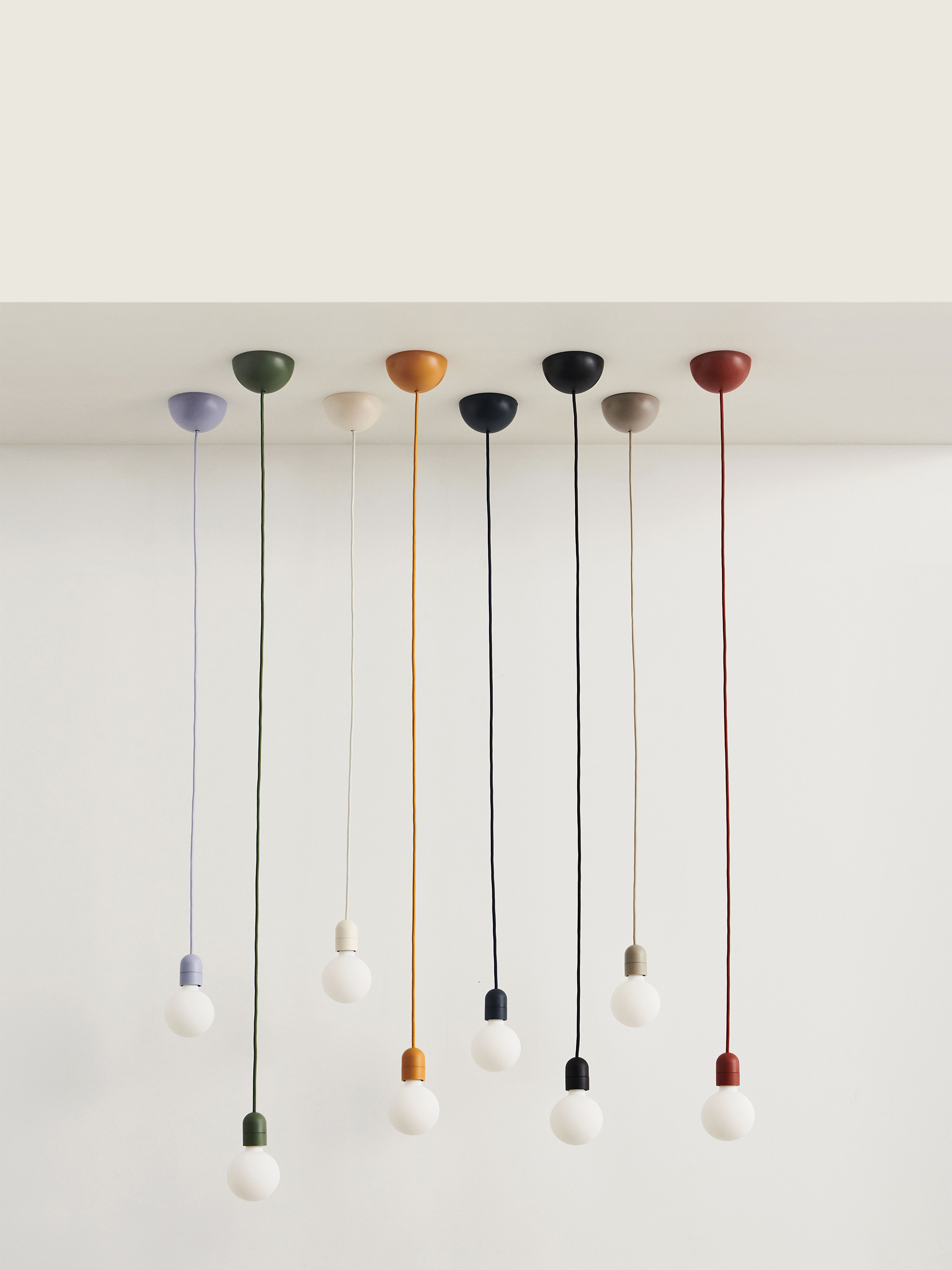 SUSPENSION CÂBLE PAPER SHADE VERT - Hay Vert , Maison Bensimon