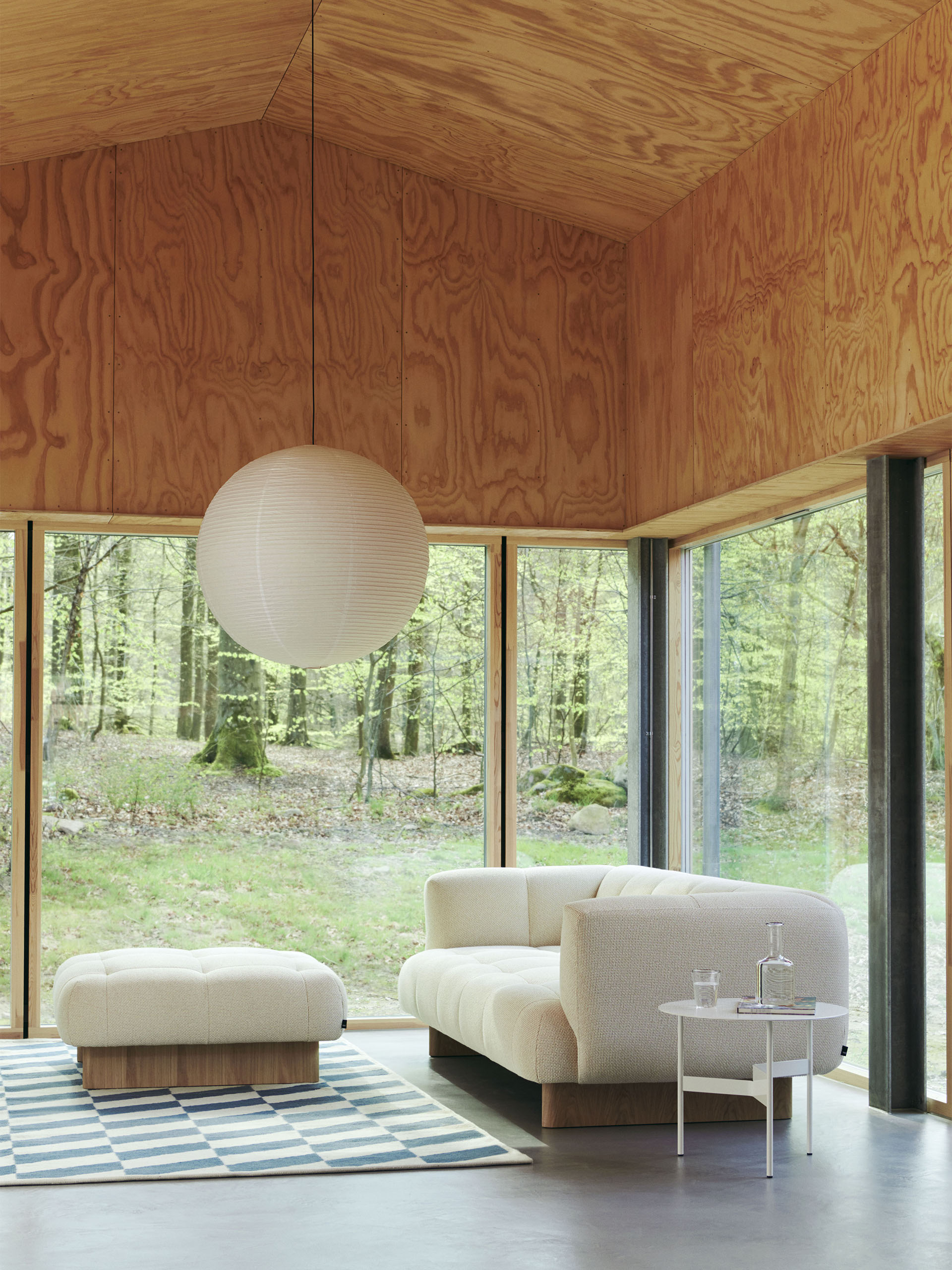SUSPENSION PAPER SHADE D60CM - Hay  Blanc , Maison Bensimon