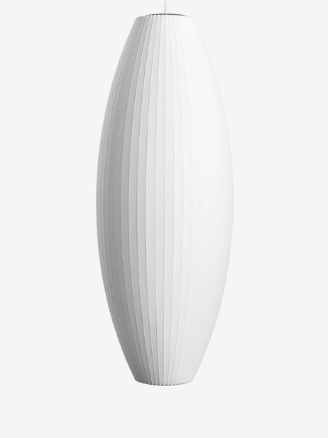 SUSPENSION CIGAR BUBBLE XL GEORGE NELSON BLANC - HAY  Blanc , Maison Bensimon