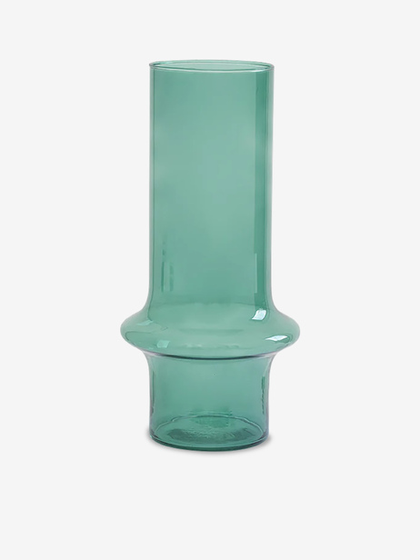 VASE VERRE RECYCLE BLEU - Urban Nature Culture  Bleu , Maison Bensimon