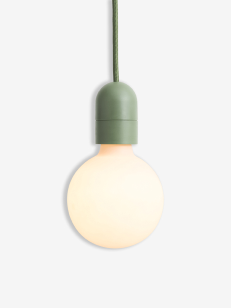 SUSPENSION C&Acirc;BLE PAPER SHADE VERT - Hay  Vert , Maison Bensimon