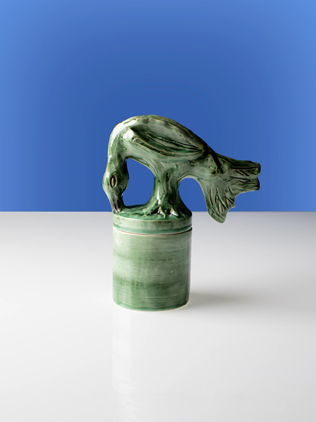 BOUGIE PARFUM&Eacute;E S &ndash; GREEN SONATA - Serax  Vert , Maison Bensimon