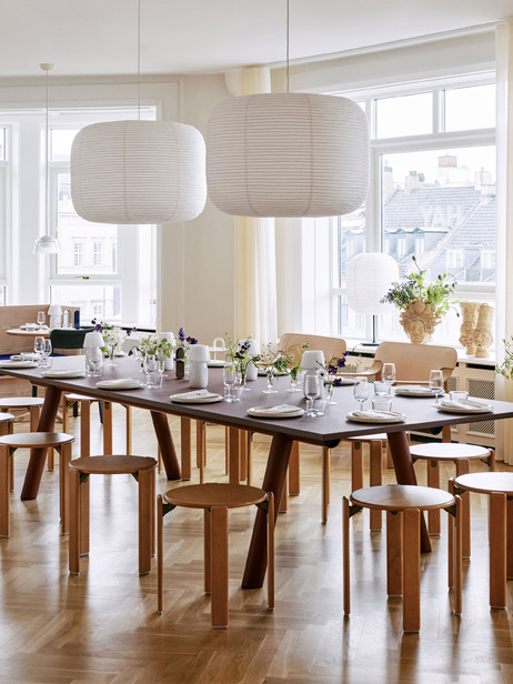 SUSPENSION PAPER SHADE DONUT - Hay  Blanc , Maison Bensimon