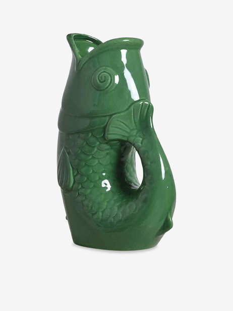 VASE POISSON KAKI - Opjet  Kaki , Maison Bensimon
