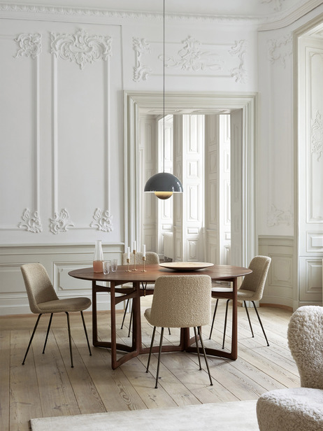 Suspension flowerpot vp7 - &Tradition  Bleu gris bp , Maison Bensimon