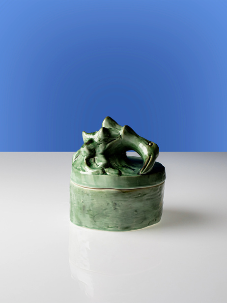 BOUGIE PARFUM&Eacute;E M &ndash; GREEN SONATA - Serax  Vert , Maison Bensimon