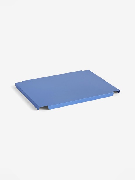 COUVERCLE METAL BLEU ELECTRIQUE - COLOUR CRATE - Hay  Bleu , Maison Bensimon