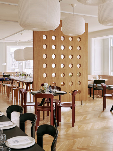 SUSPENSION PAPER SHADE DONUT - Hay  Blanc , Maison Bensimon