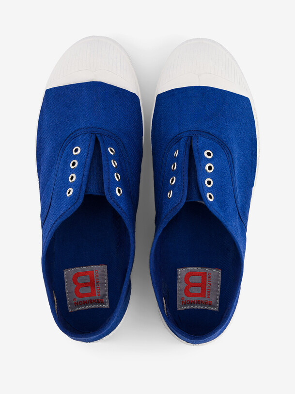 TENNIS ELLY FEMME  Bleu vif , Tennis & Chaussures Bensimon