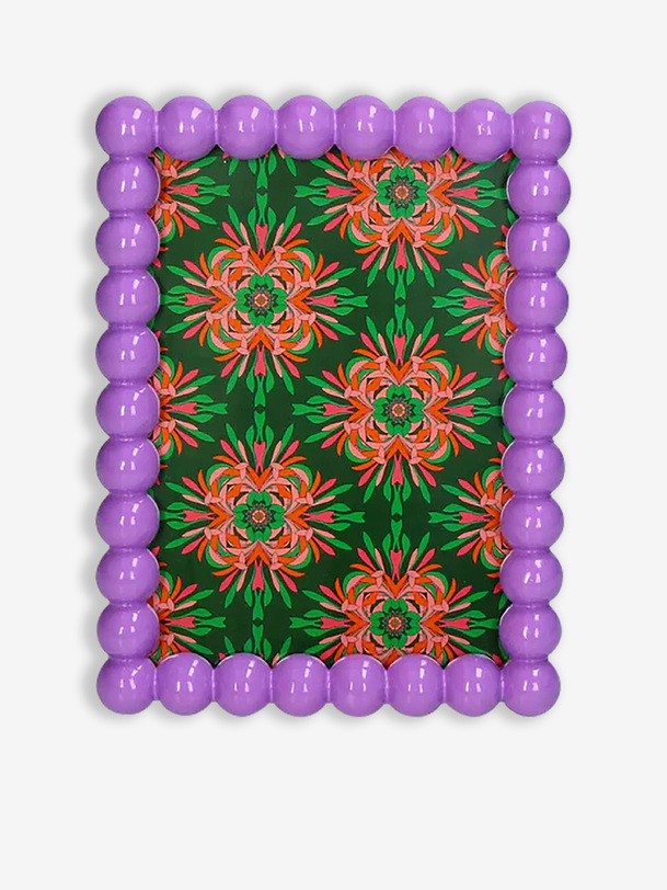 CADRE PERLES VIOLET - Kersten  Violet , Maison Bensimon