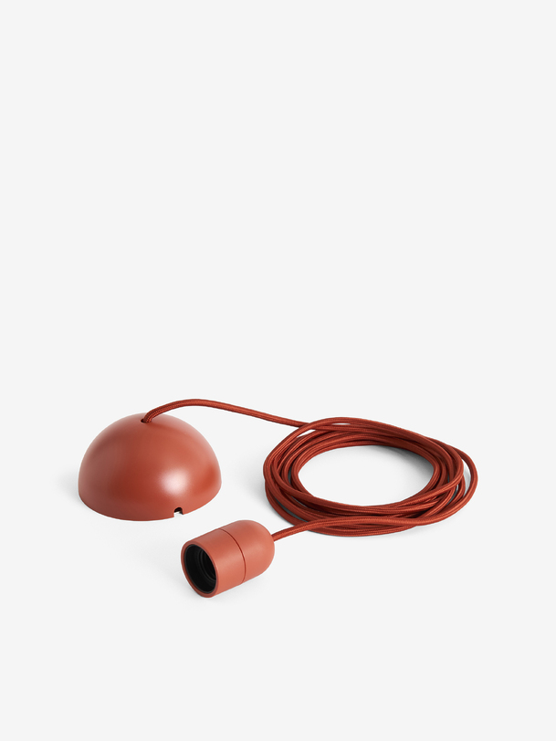 SUSPENSION C&Acirc;BLE PAPER SHADE ROUGE - Hay  Rouge , Maison Bensimon