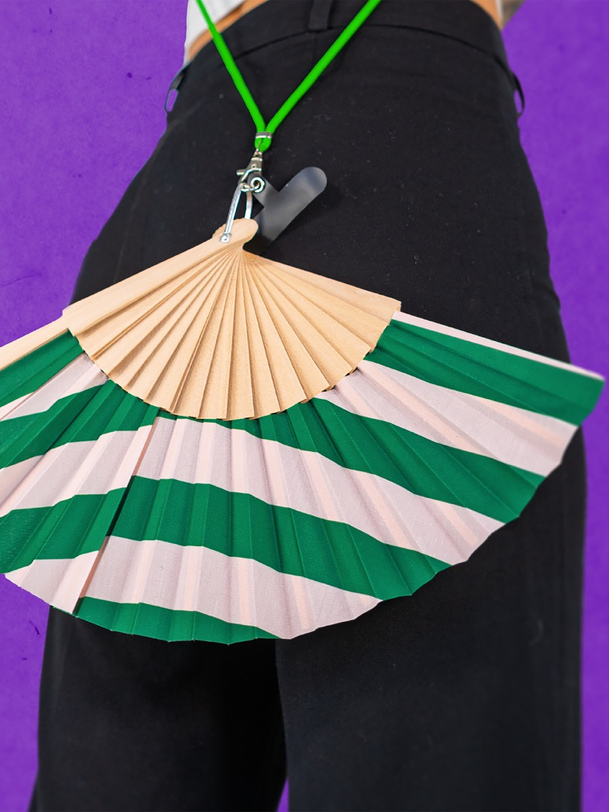 EVENTAIL VERT - WD Lifestyle EasyLife  Vert , Maison Bensimon