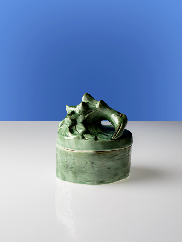 BOUGIE PARFUM&Eacute;E M &ndash; GREEN SONATA - Serax  Vert , Maison Bensimon
