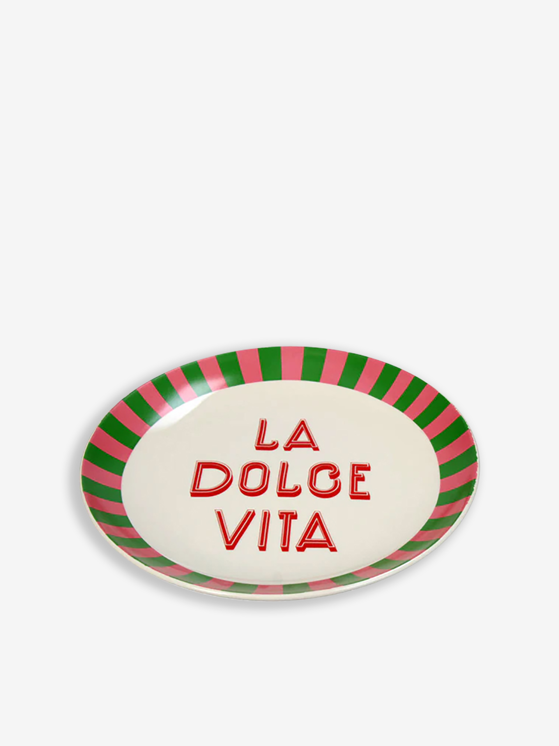 ASSIETTE DOLCE VITA - Kersten  Blanc , Maison Bensimon
