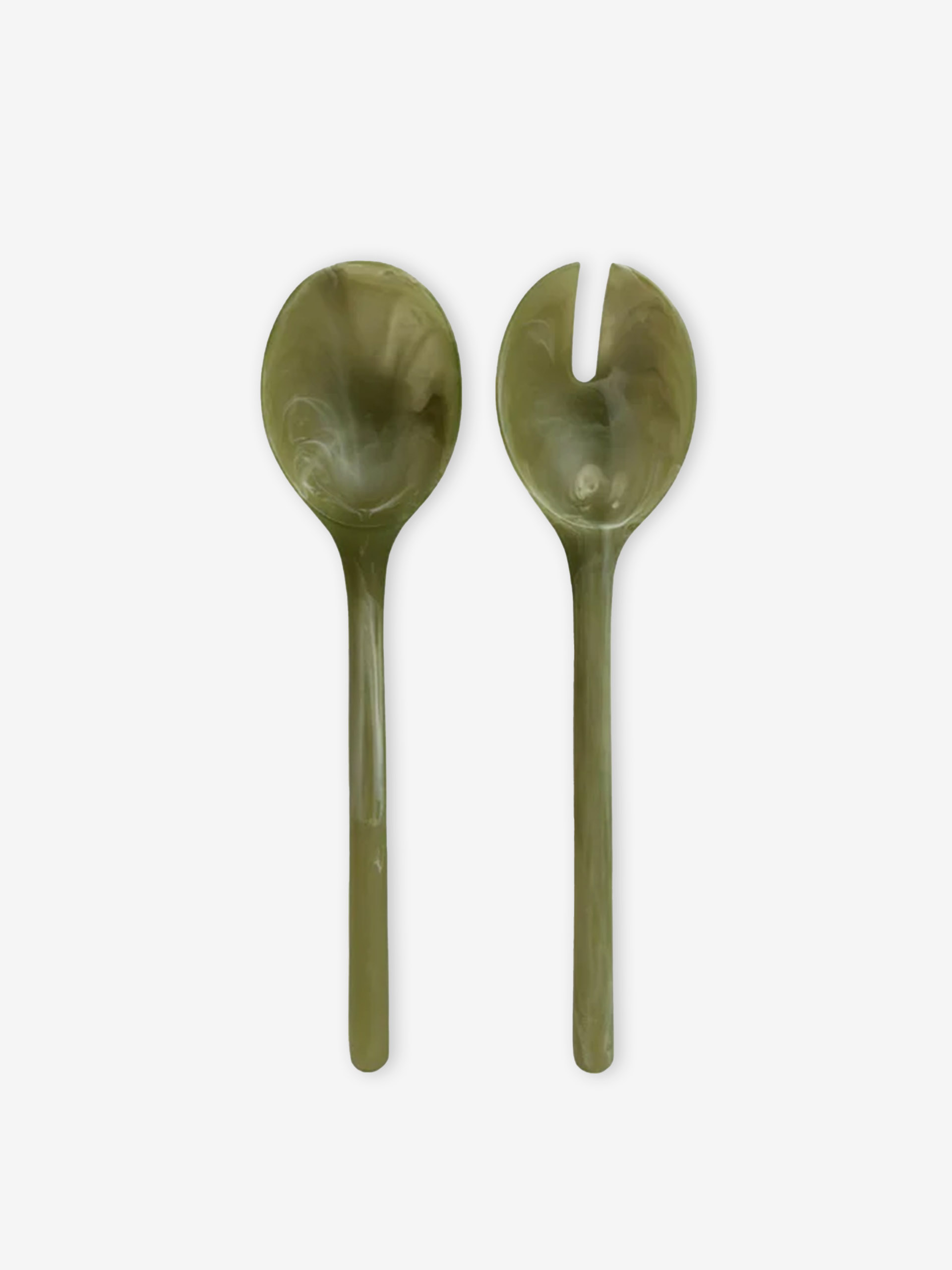 COUVERTS A SALADE - OLIVE SET - THE ECLECTIC LIFESTYLE Olive , Maison Bensimon