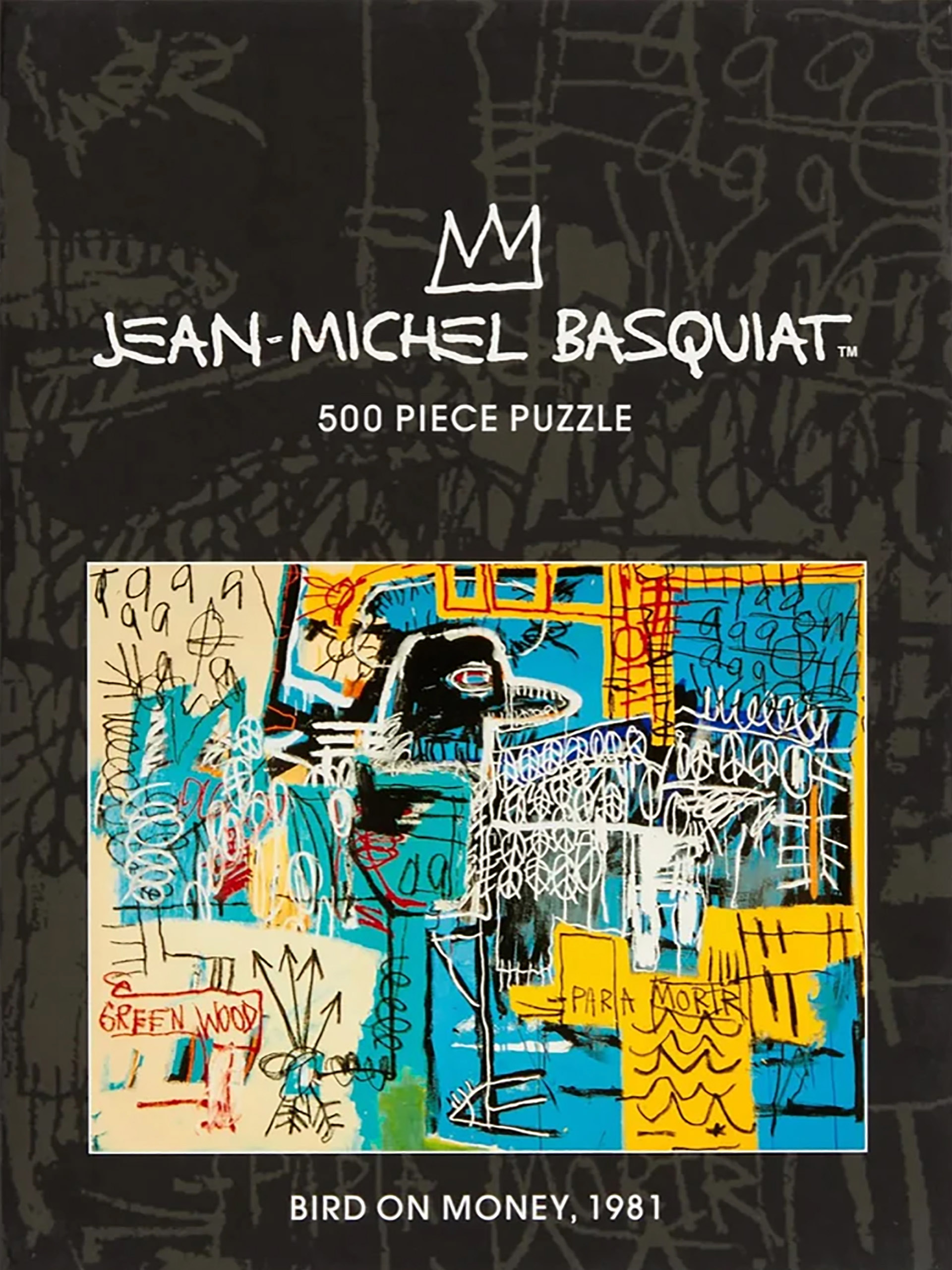 PUZZLE BASQUIAT - New Mags Noir , Maison Bensimon