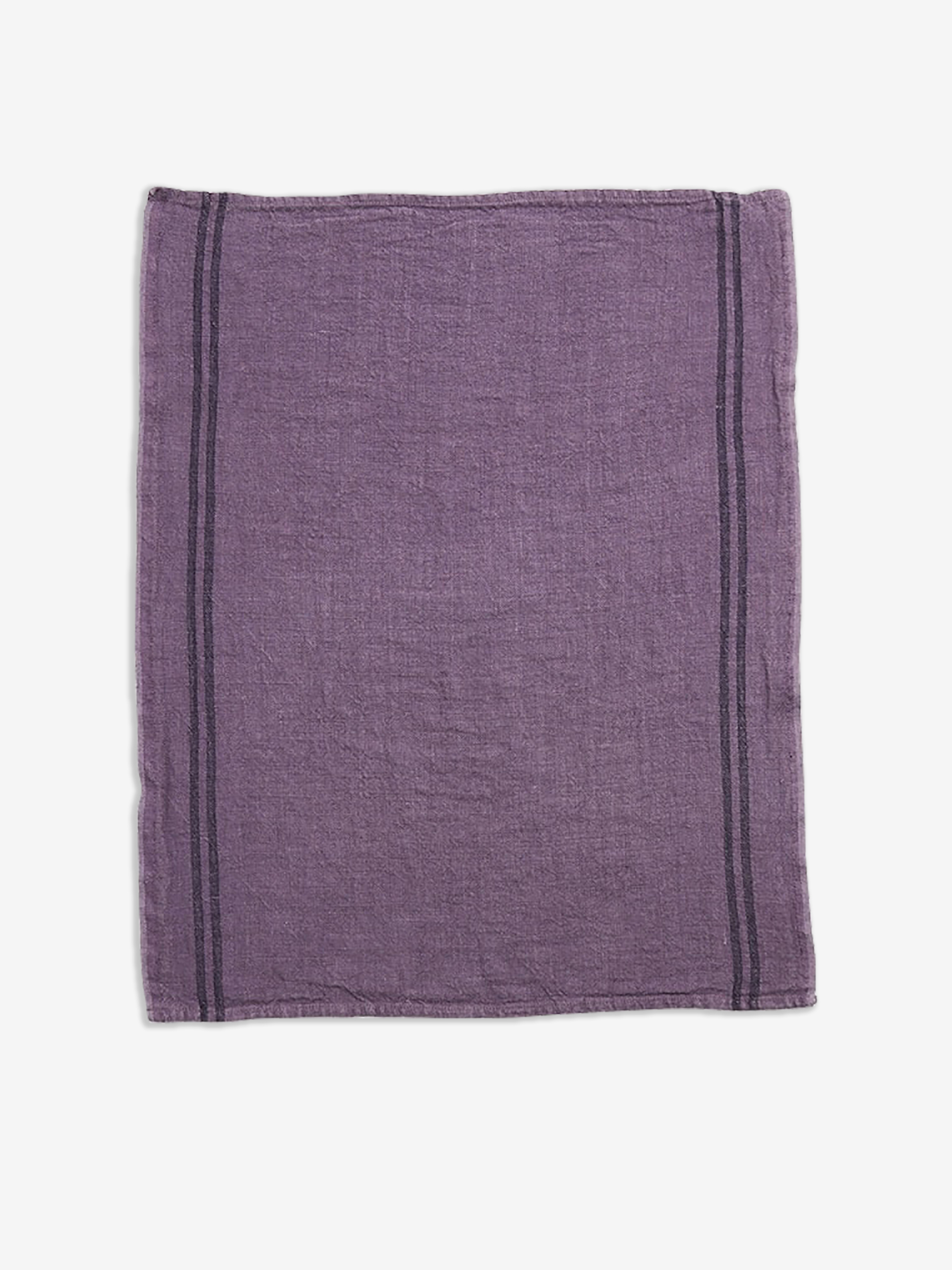 Torchon country - Charvet Editions  Violet , Maison Bensimon