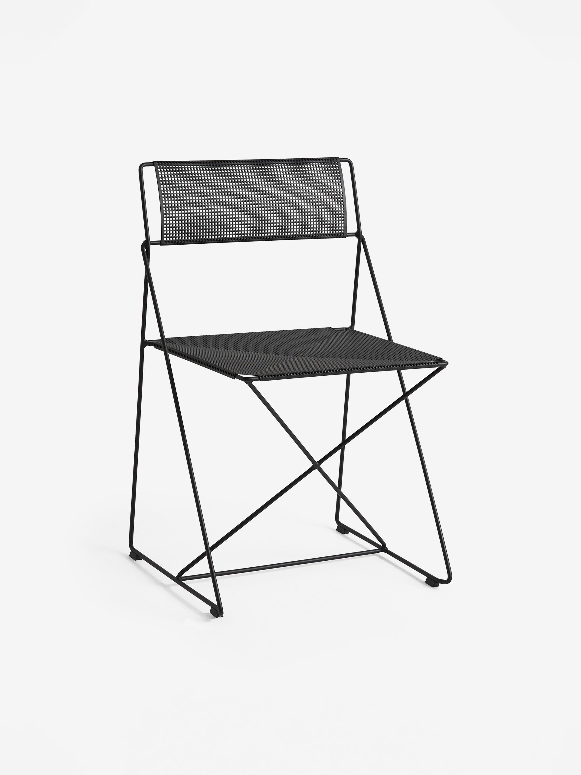 CHAISE X-LINE NOIR - Hay  Noir , Maison Bensimon