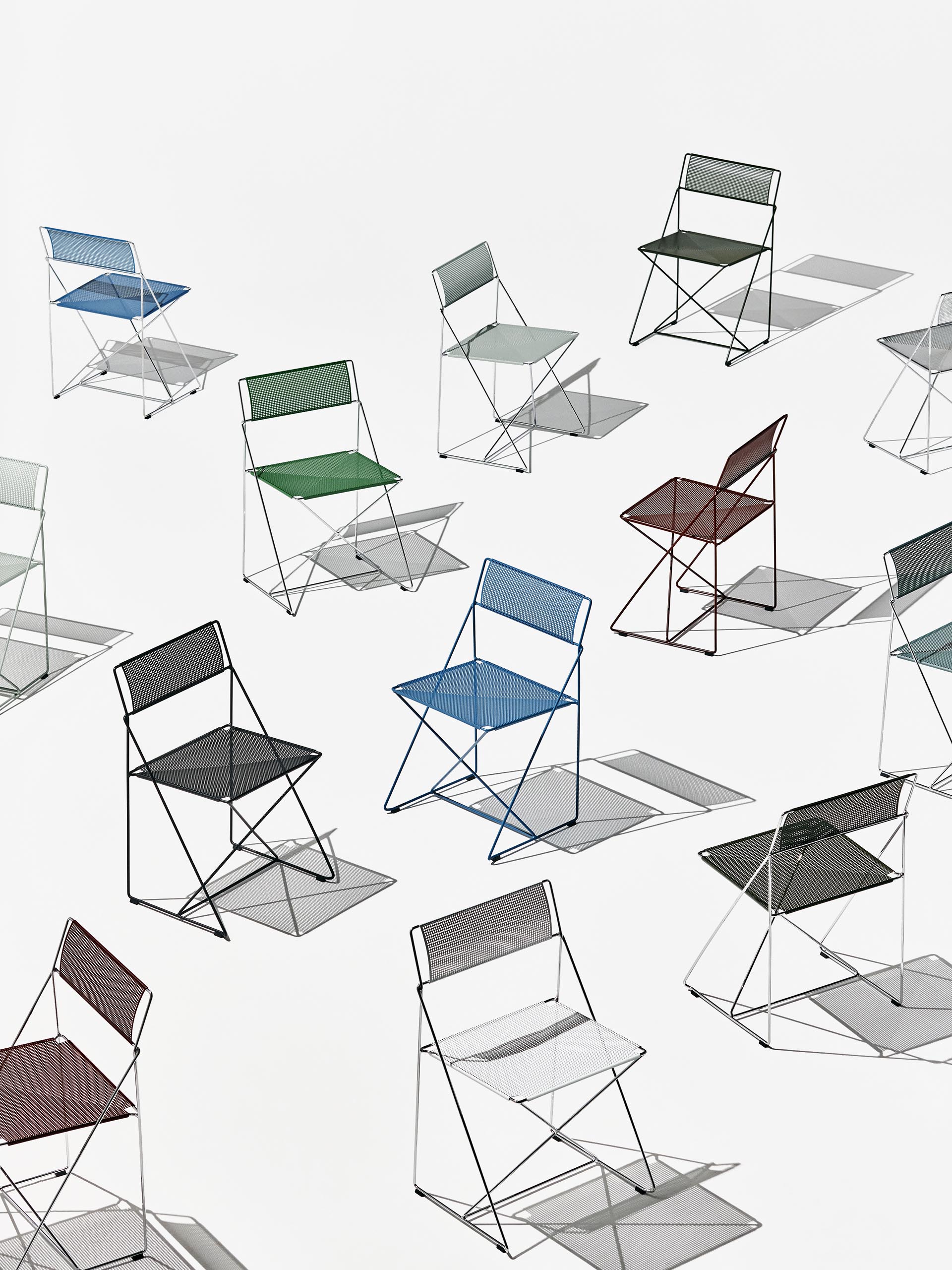 CHAISE X-LINE BORDEAUX - Hay  Bordeaux , Maison Bensimon