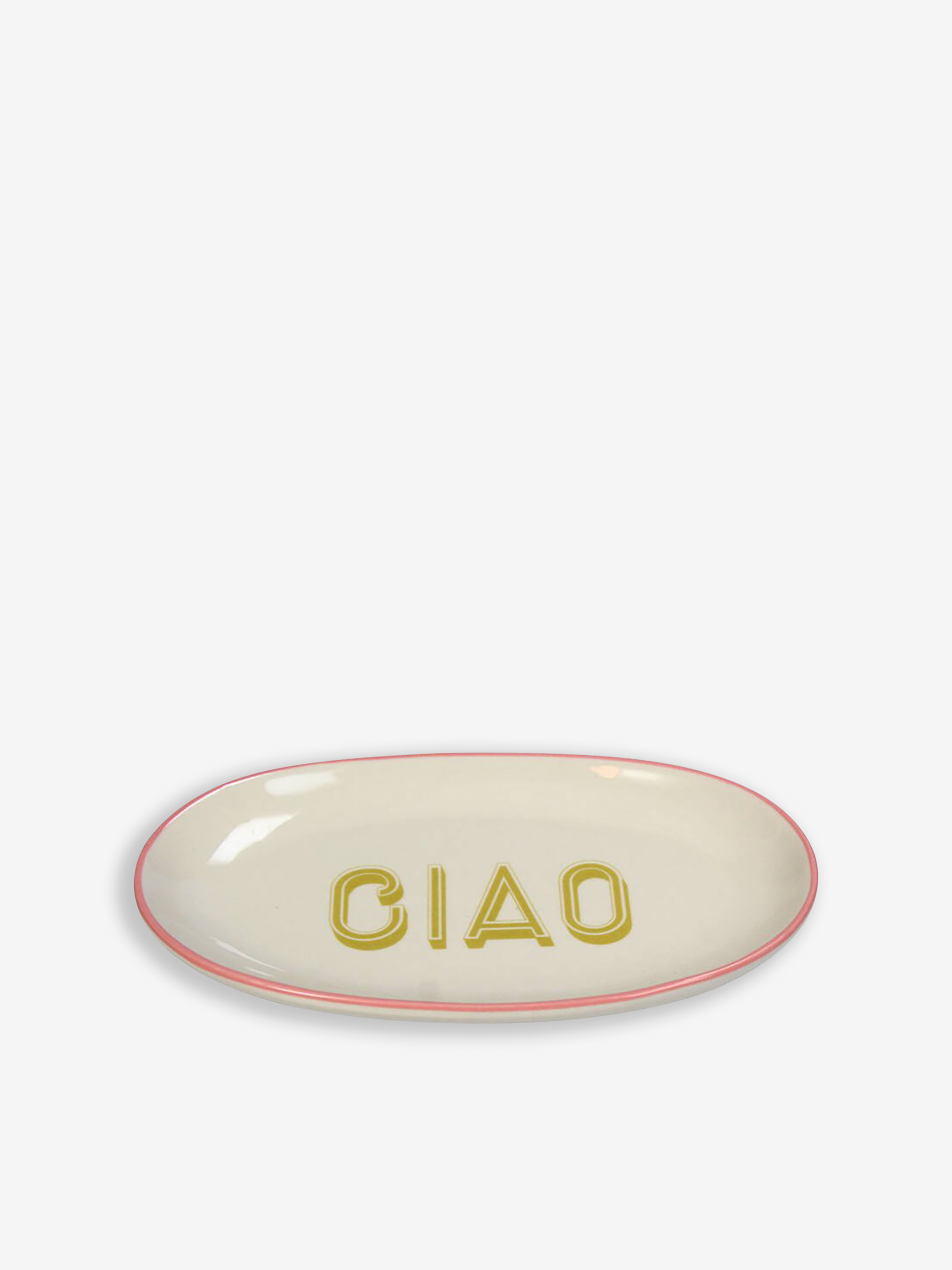 ASSIETTE CIAO - Kersten  Blanc , Maison Bensimon