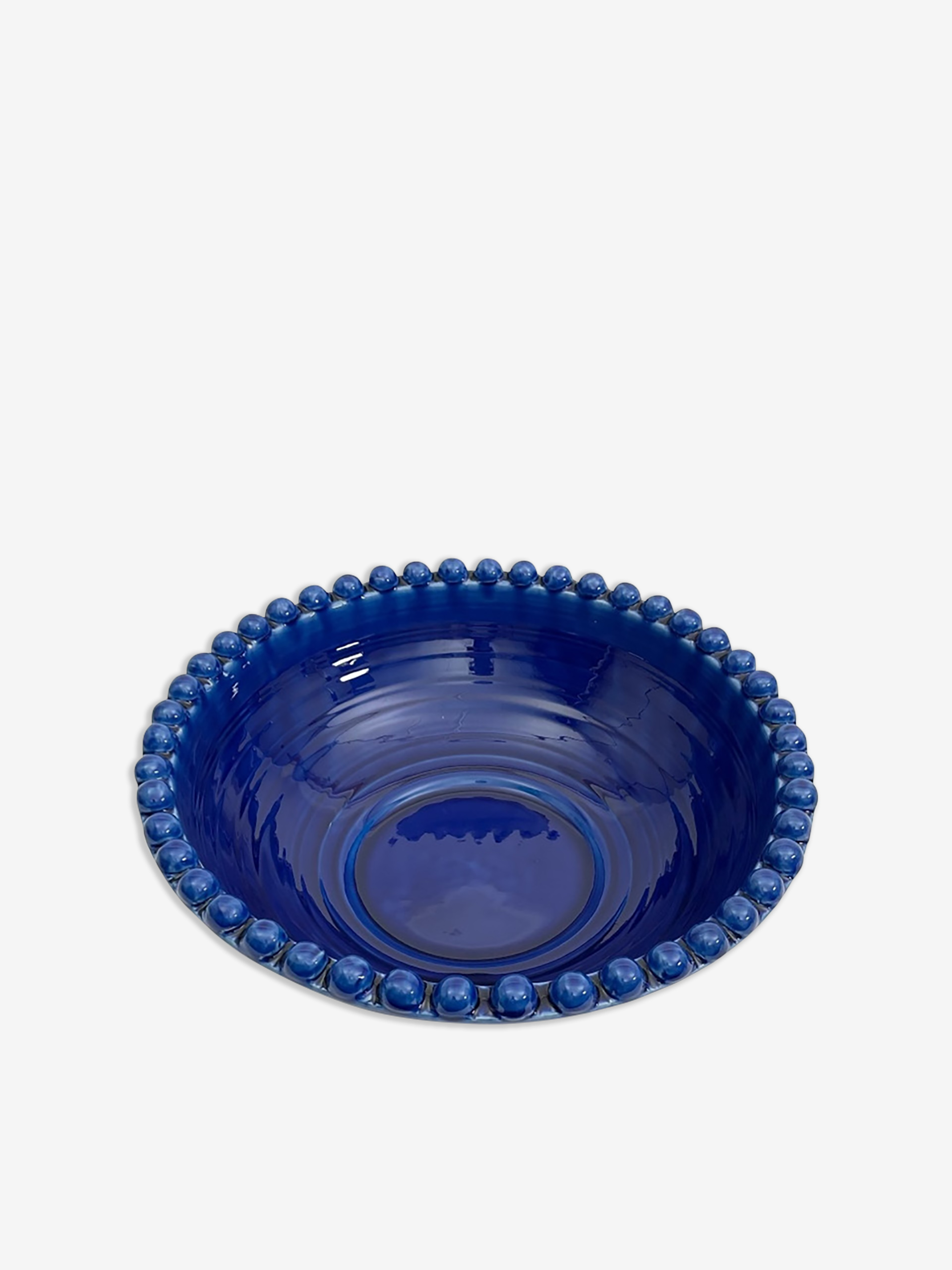 Coupe perlée Majorelle - Bazar de luxe Bleu , Maison Bensimon