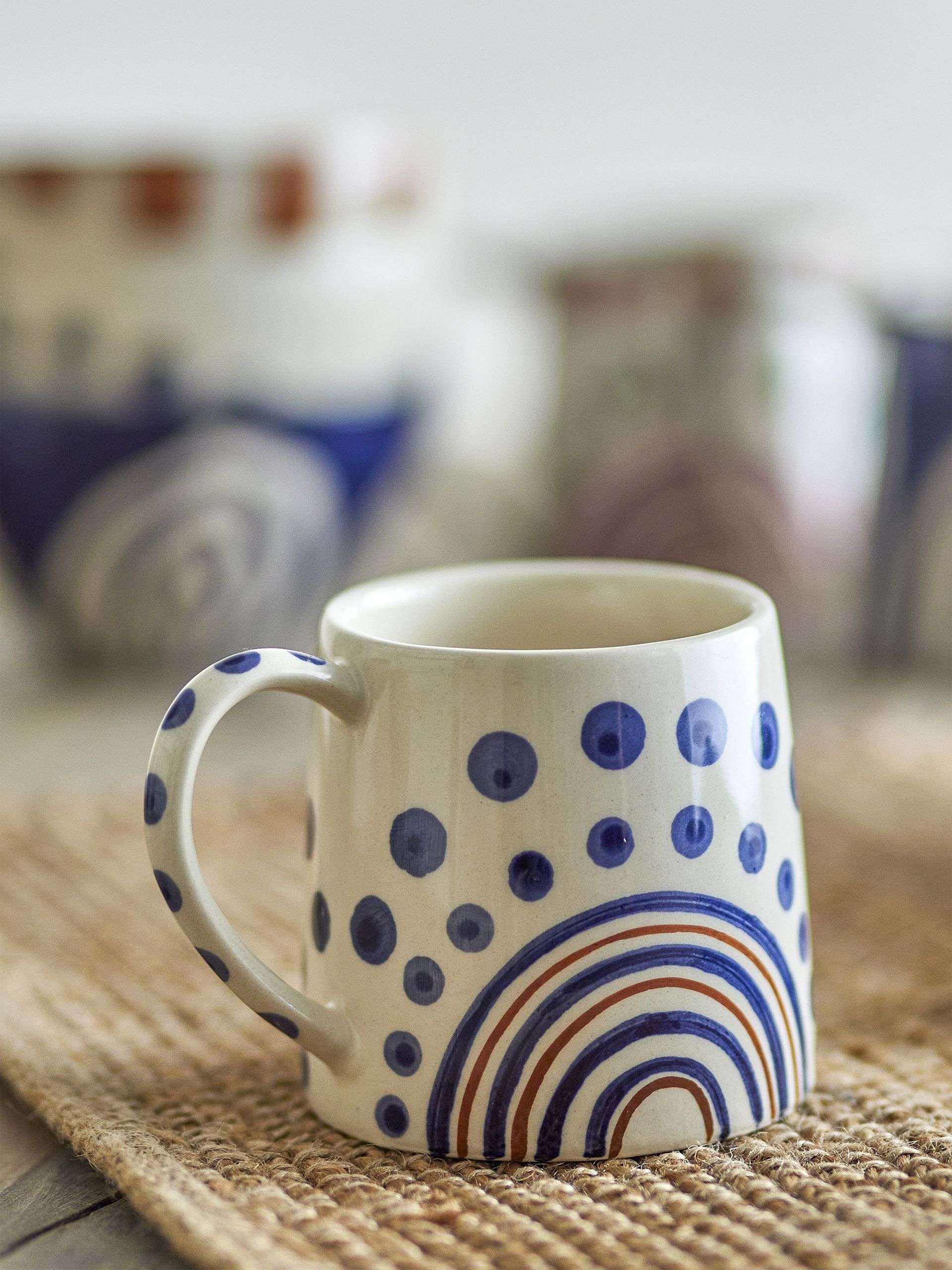 Tasse en grès Shama - Bloomingville Orange , Maison Bensimon