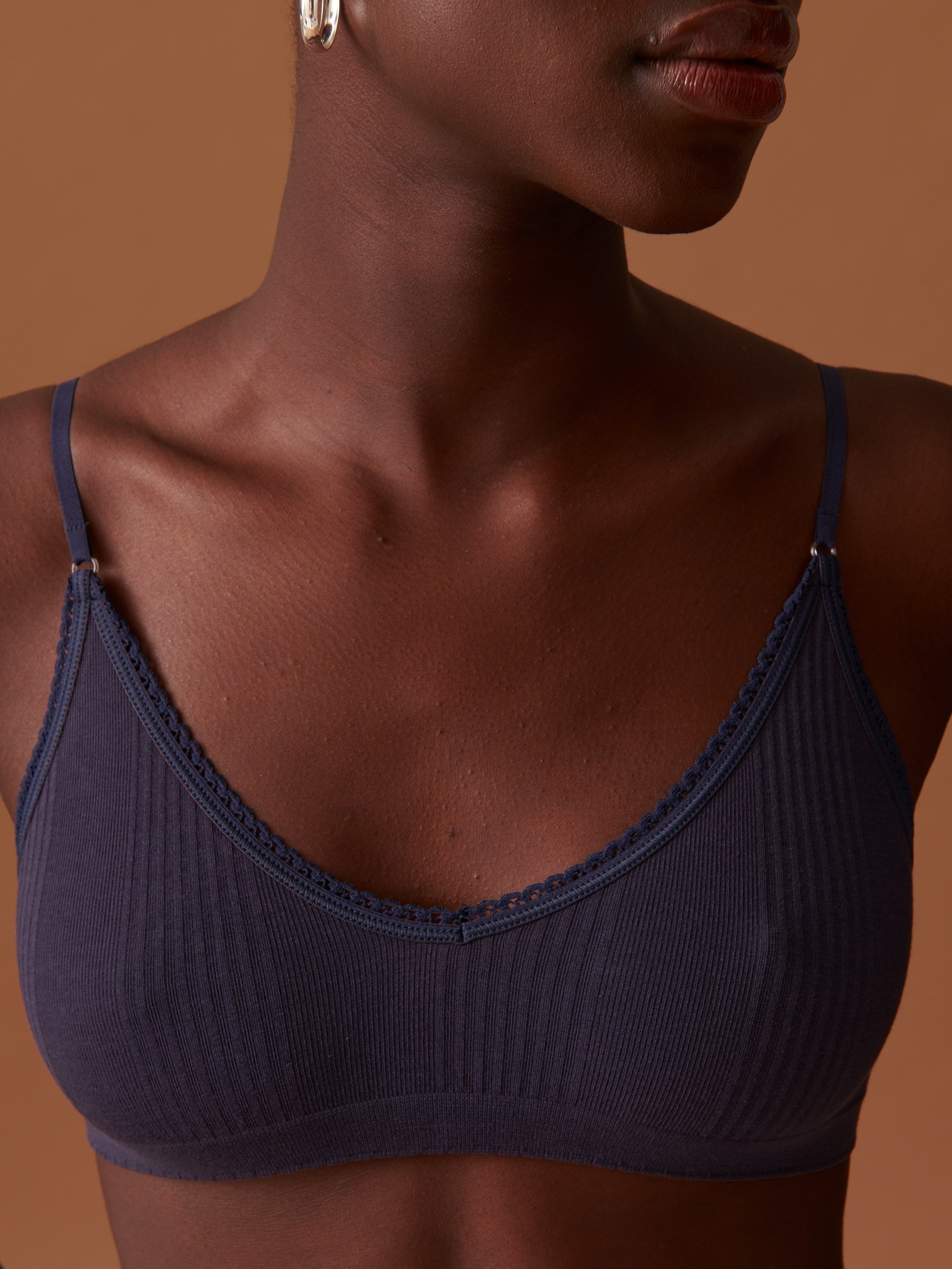 BRASSIERE  Bleu nuit , Pr&ecirc;t-&agrave;-porter Bensimon