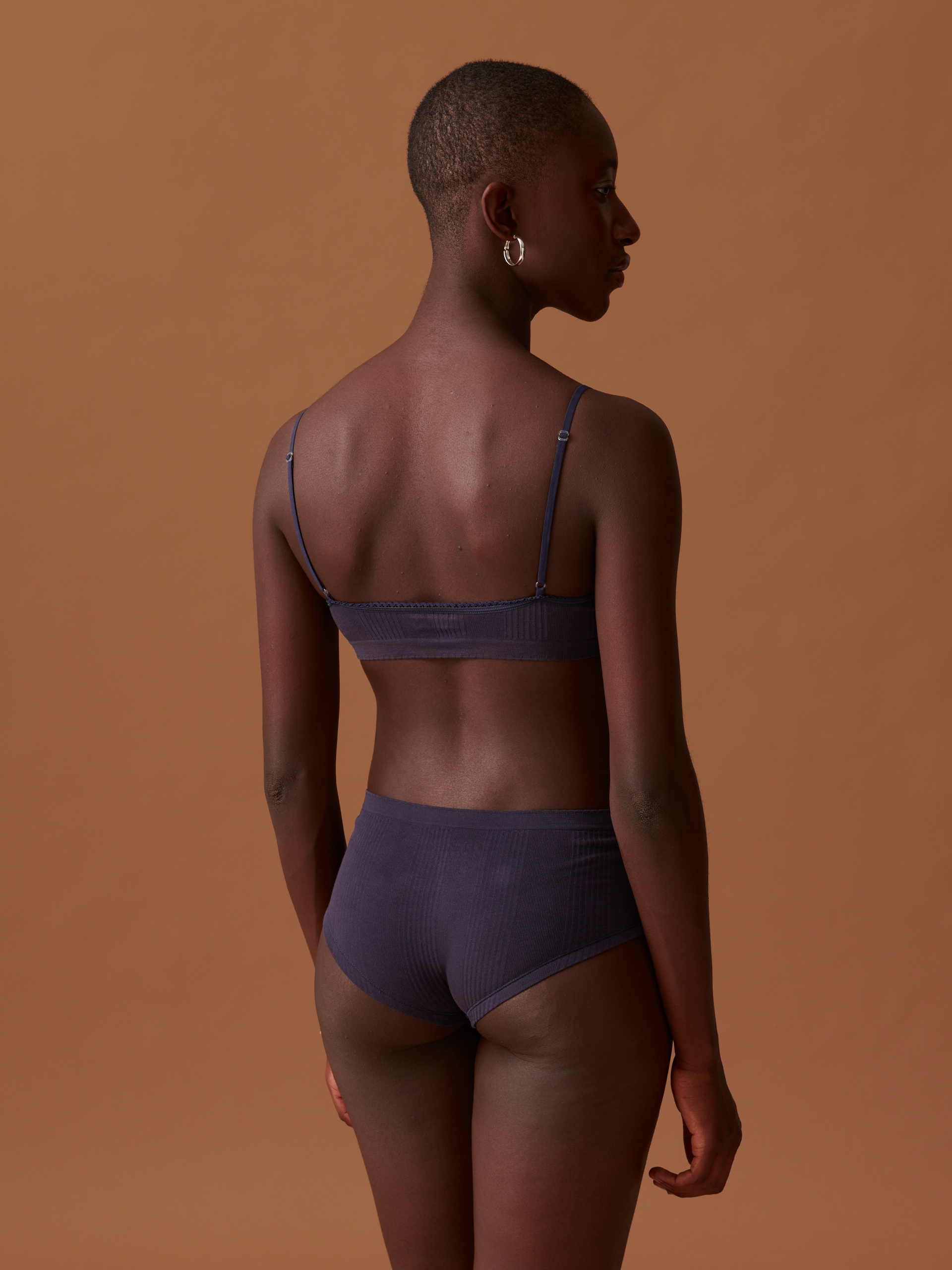 BRASSIERE  Bleu nuit , Pr&ecirc;t-&agrave;-porter Bensimon
