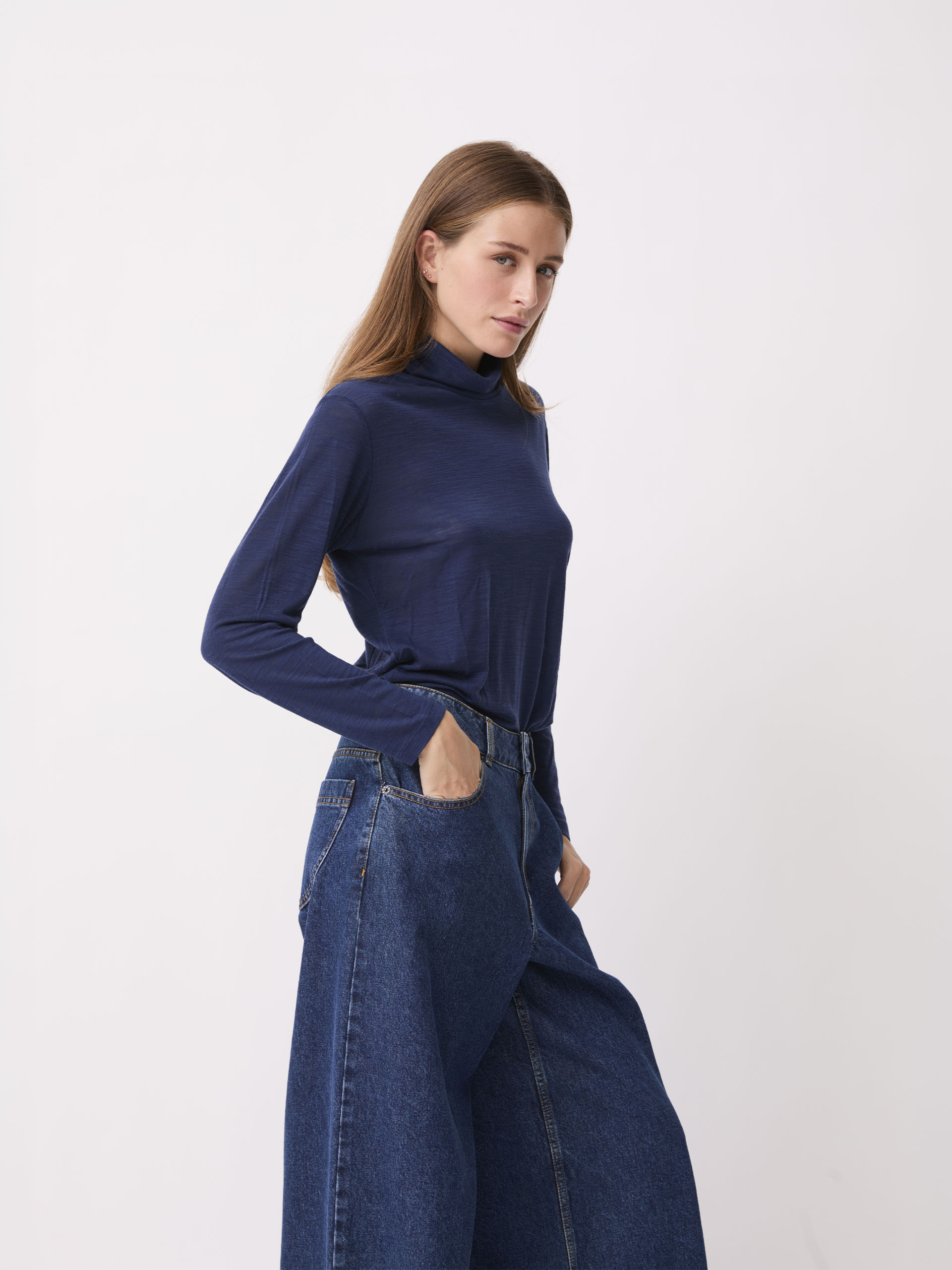 T-SHIRT ELWIRE  Bleu nuit , Pr&ecirc;t-&agrave;-porter Bensimon
