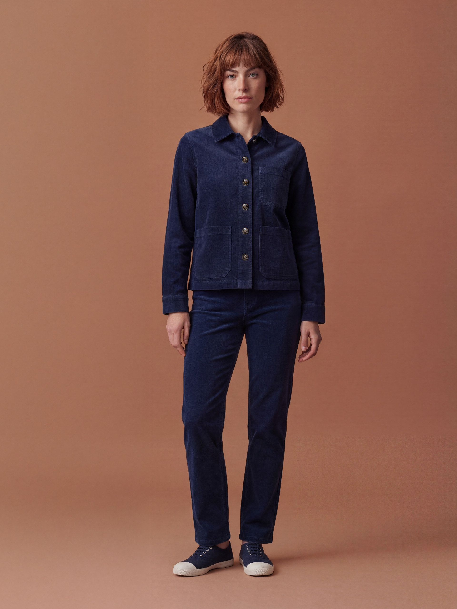 PANTALON MARIUS  Bleu nuit , Pr&ecirc;t-&agrave;-porter Bensimon