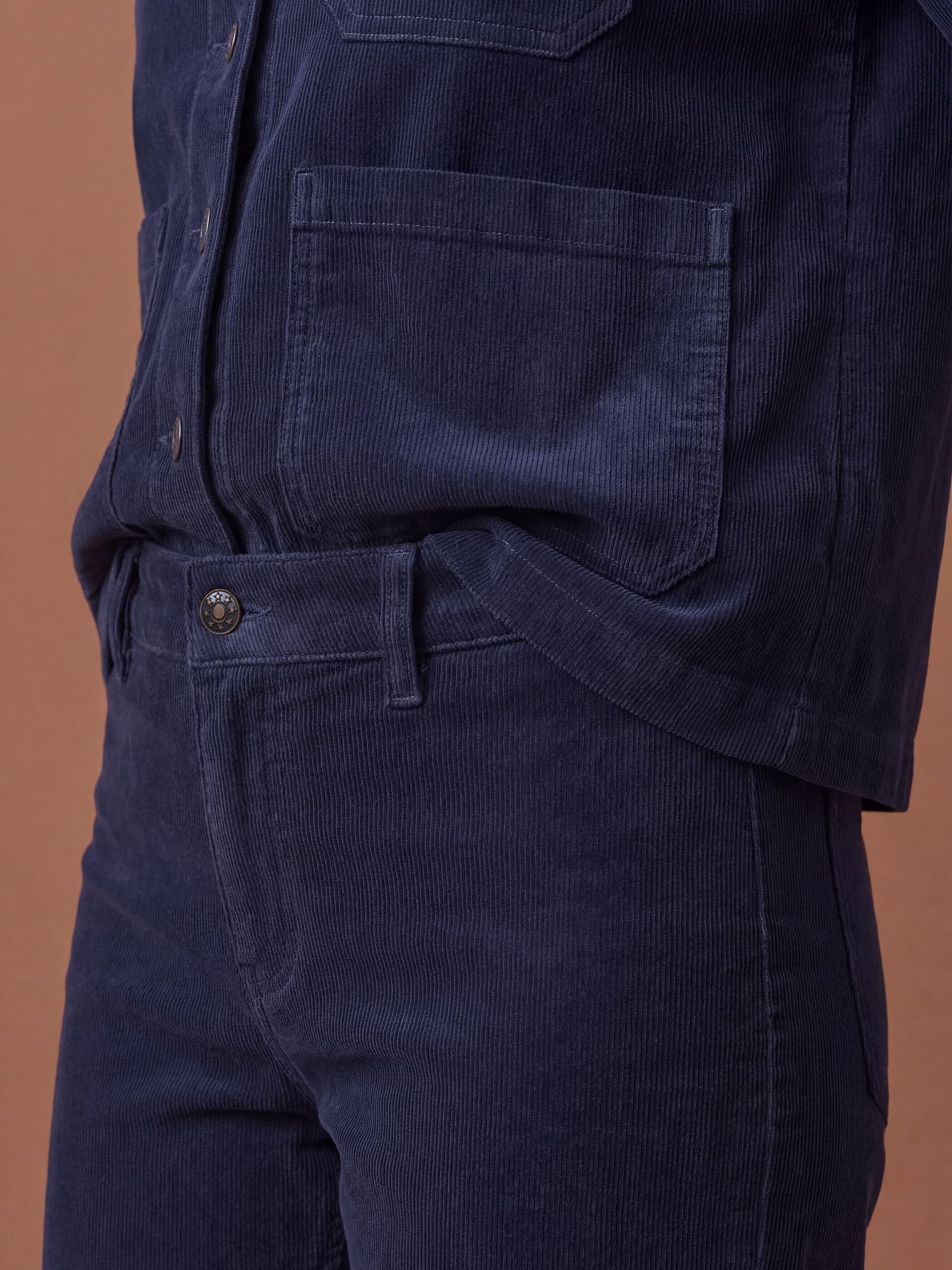 PANTALON MARIUS  Bleu nuit , Pr&ecirc;t-&agrave;-porter Bensimon