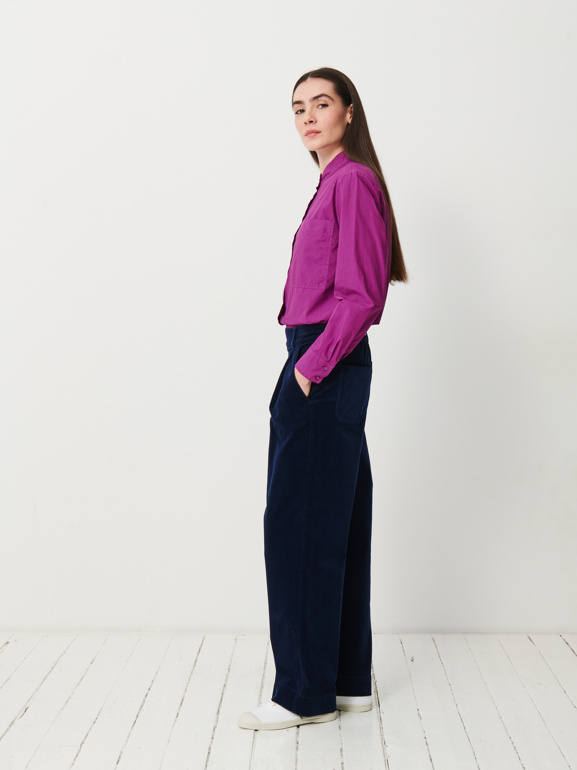 PANTALON ORESTE Bleu nuit , Prêt-à-porter Bensimon