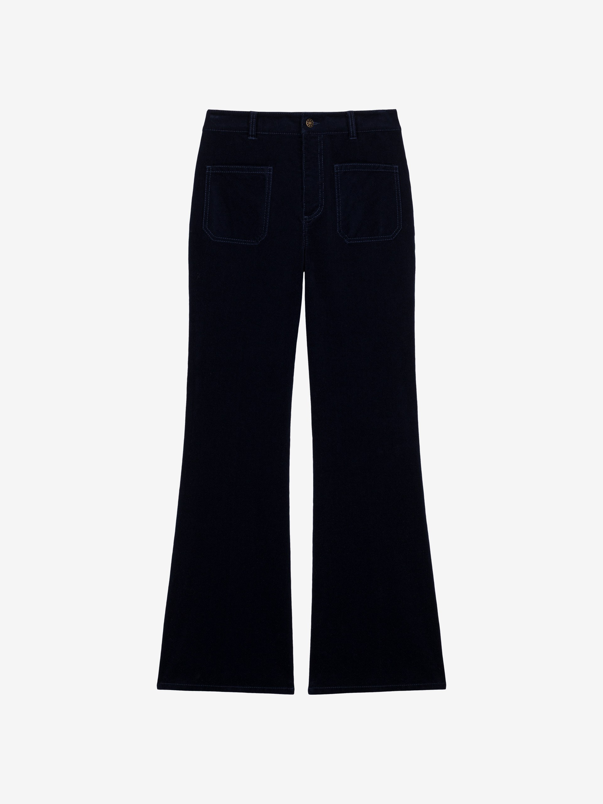 PANTALON OLIVIO  Bleu nuit , Pr&ecirc;t-&agrave;-porter Bensimon