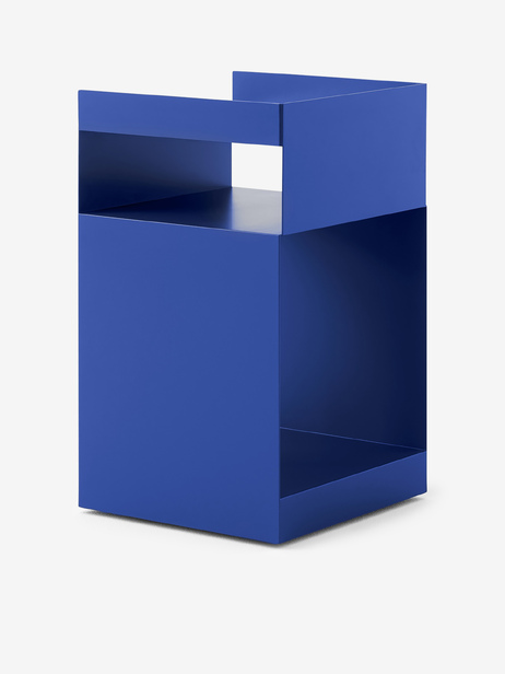 Meuble table d'appoint sur roulettes - &Tradition  Cobalt , Maison Bensimon