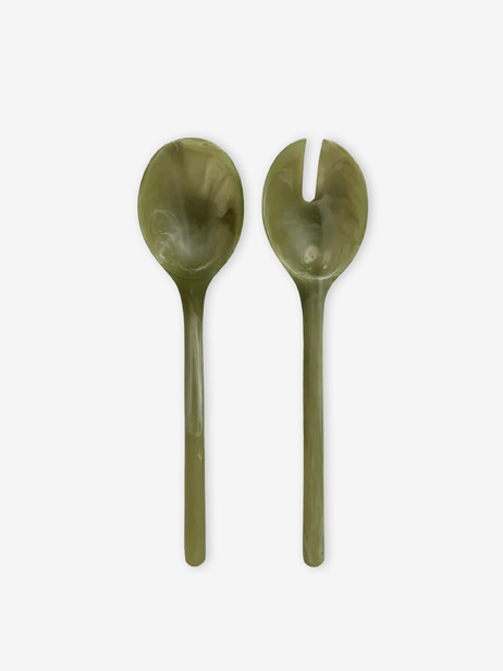 COUVERTS A SALADE - OLIVE SET - THE ECLECTIC LIFESTYLE  Olive , Maison Bensimon