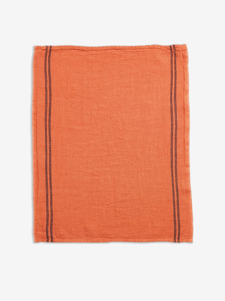 Torchon country - Charvet Editions  Orange , Maison Bensimon