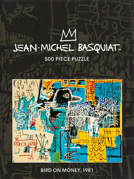 PUZZLE BASQUIAT - New Mags  Noir , Maison Bensimon